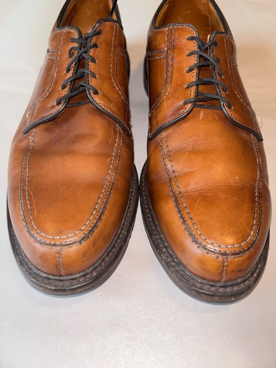 Allen Edmonds Wilbert Oxford Shoes Men Size 10.5 D Brown Leather Split Toe main image 8